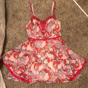 FREE PEOPLE SIZE 6 blouse or mini dress!